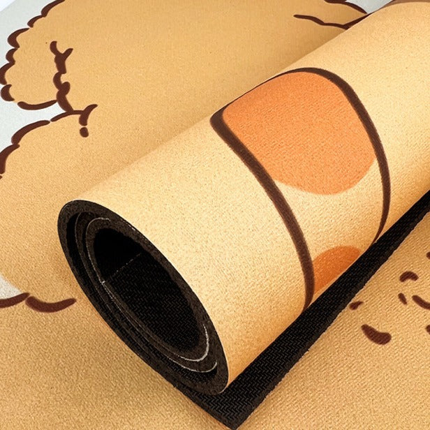 Spaß Cartoon Hund Badmatte Brehn