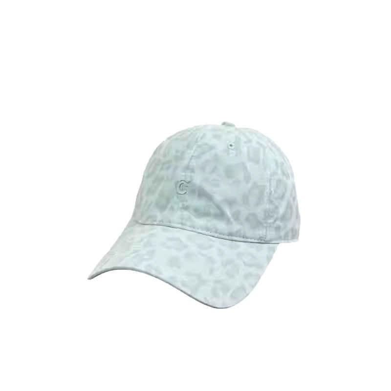 Damen Stylische Leopardenmuster Baseballmütze Brehn
