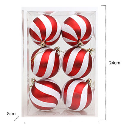 Dekorative Weihnachtsbaum Kugeln Set
