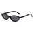 Damen Sonnenbrille im modischen Vintage-Stil mit ergonomischem Rahmen Brehn