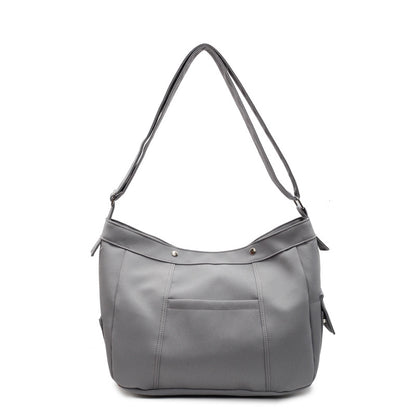 Stylische Leder Hobo Brehn