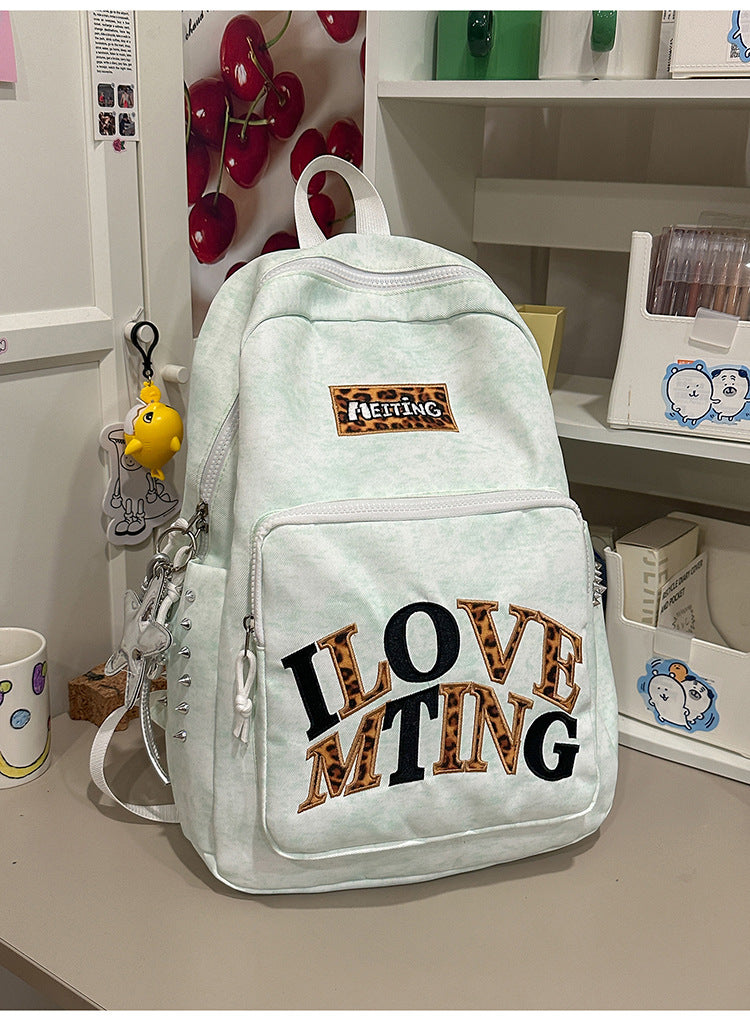 Chic lässiger Canvas-Rucksack Brehn