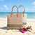 Oversized Strandtasche Aus Geflochtenem Material Brehn
