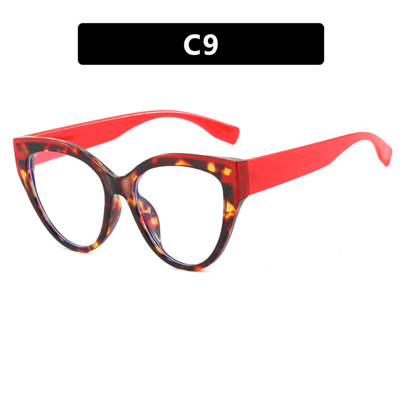 Damen Cat-Eye Sonnenbrille mit extravagantem Rahmen und UV-Schutz Brehn