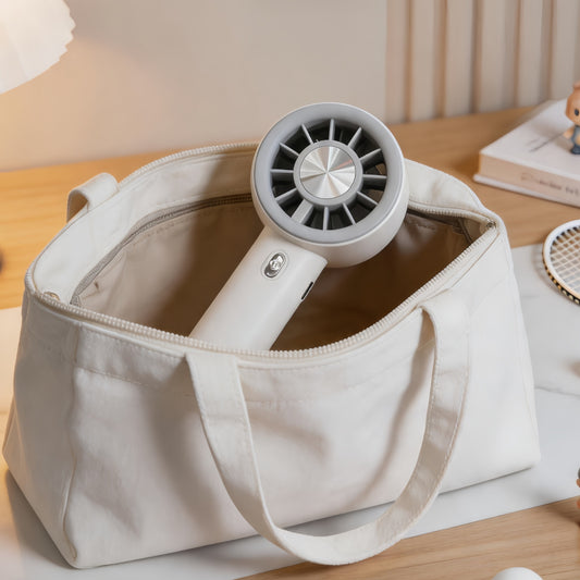 Damen tragbarer Handventilator mit variabler Geschwindigkeitsregelung Brehn