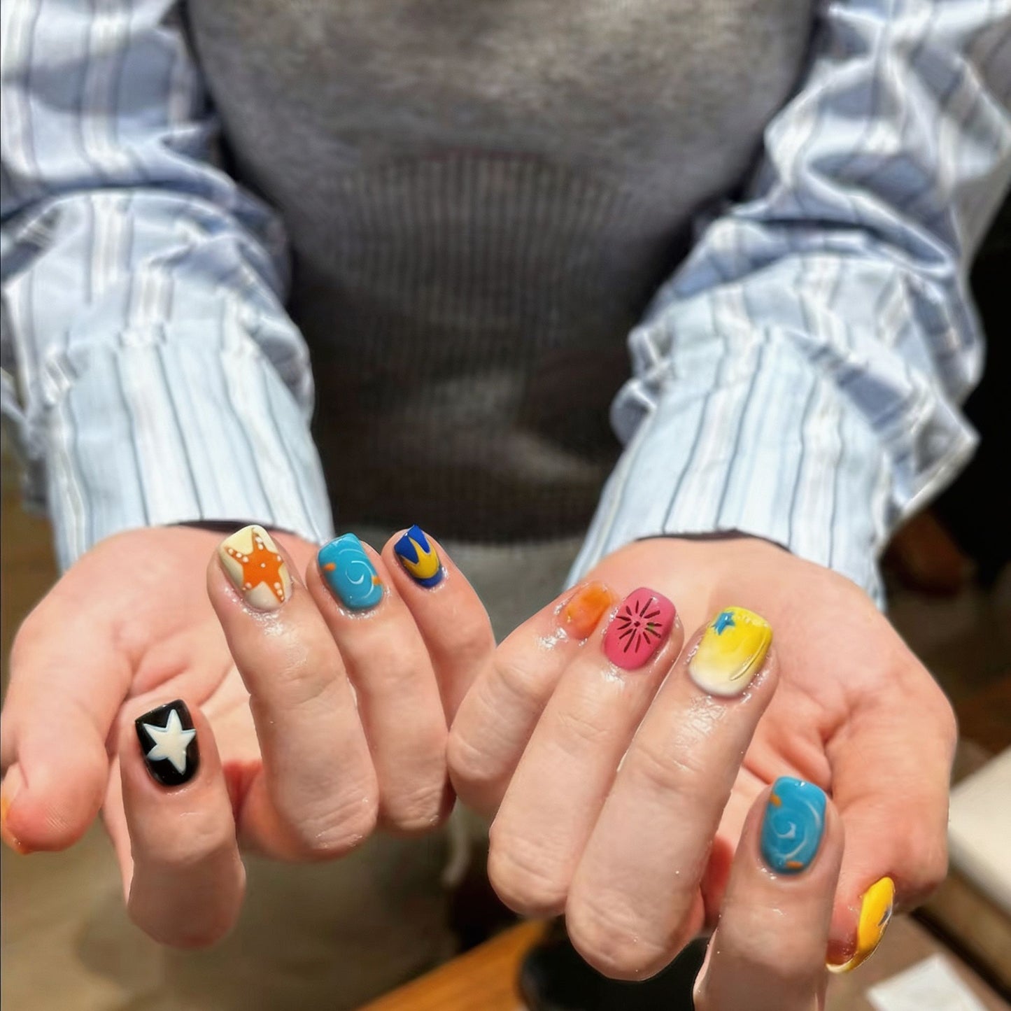Kreative Nagelkunst Design Kollektion Brehn