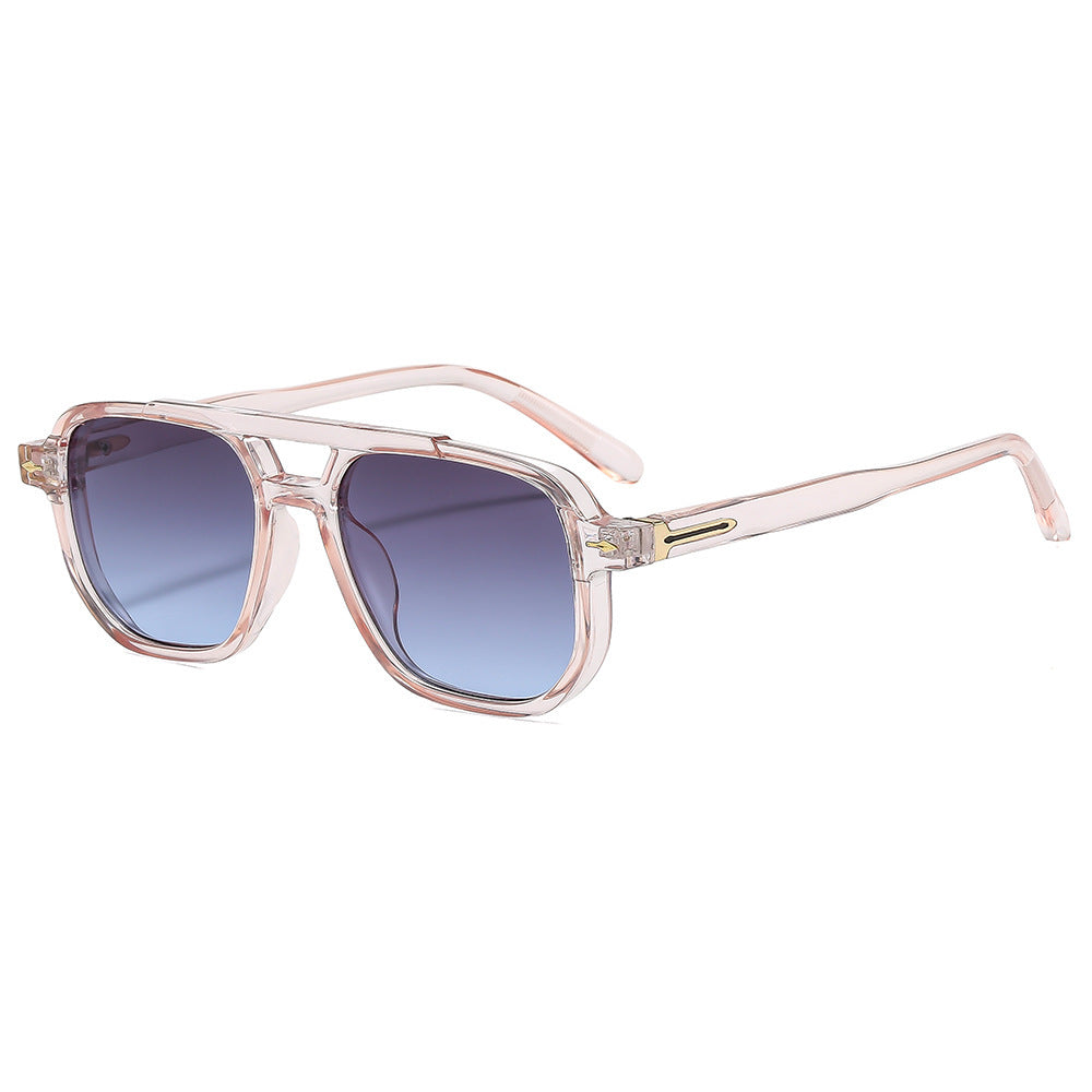 Damen modische Sonnenbrille mit extragroßem Rahmen Brehn