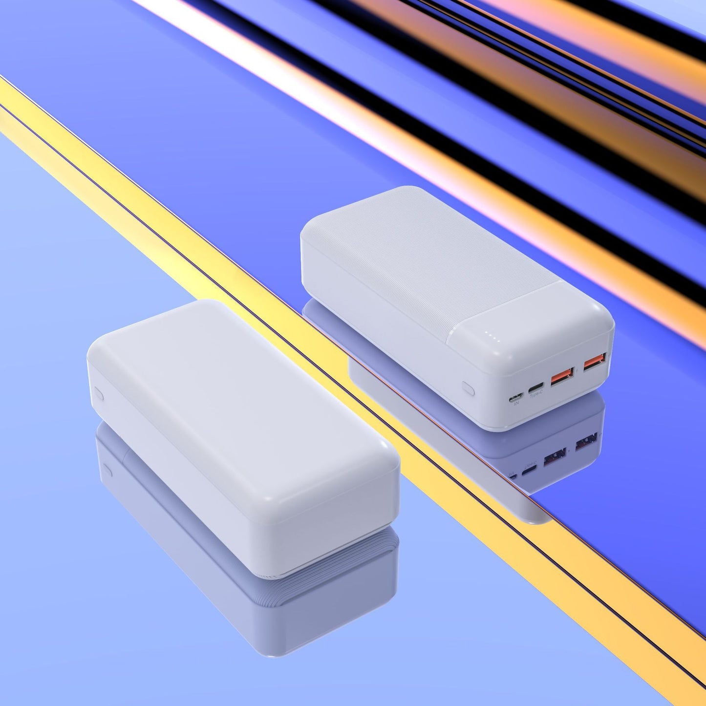 Tragbare Powerbank mit Leistungsstarker Schnellladefunktion und Integrierter Led-Anzeige Brehn