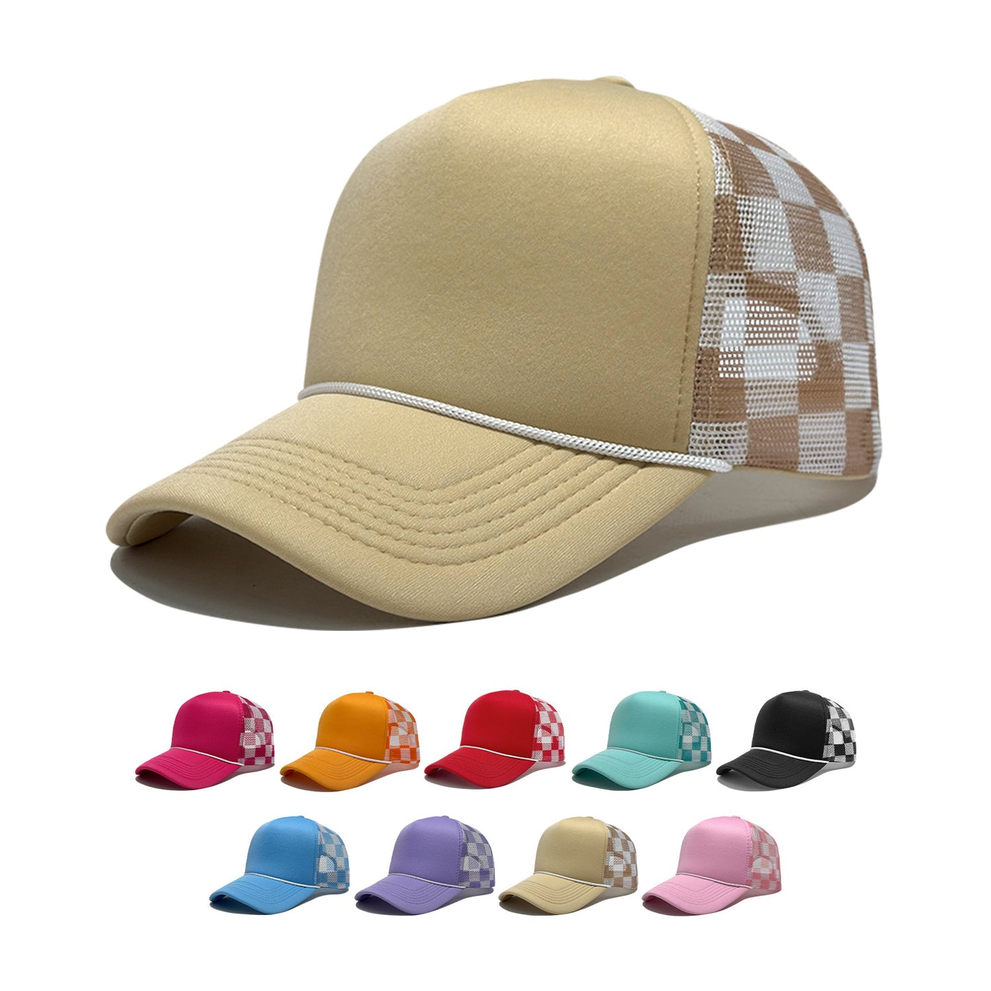 Damen Sportliche Trucker Cap mit Mesh-Einsatz Brehn