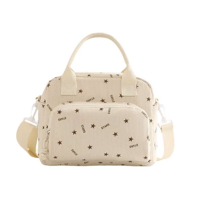 Isolierte Leopardmuster Lunch Tasche Brehn