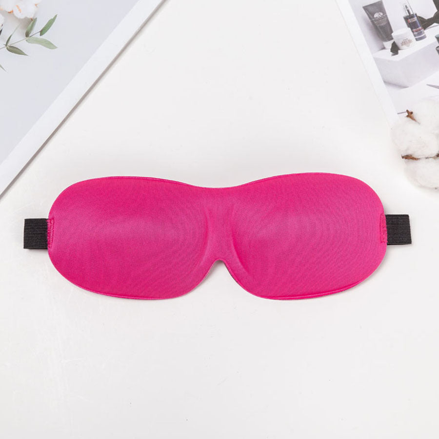 Unisex nan lichtblockierende Reisemaske mit thermoformbarer Nylonhülle und breitem Komfortband Brehn