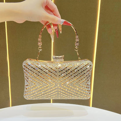 Glamouröse Strass-Besetzte Abendhandtasche