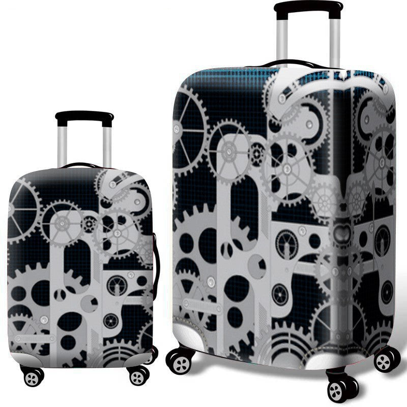 Damen Hartschalenreisekoffer mit nostalgischem London-Motiv Brehn