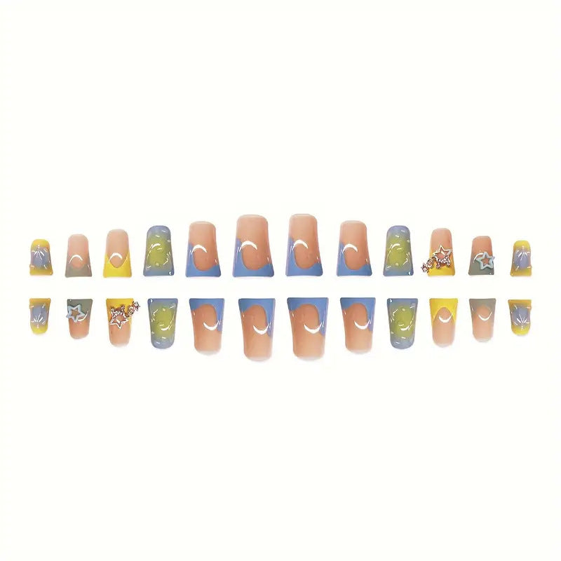 Kreatives Press-On Nagelkunst Set Brehn