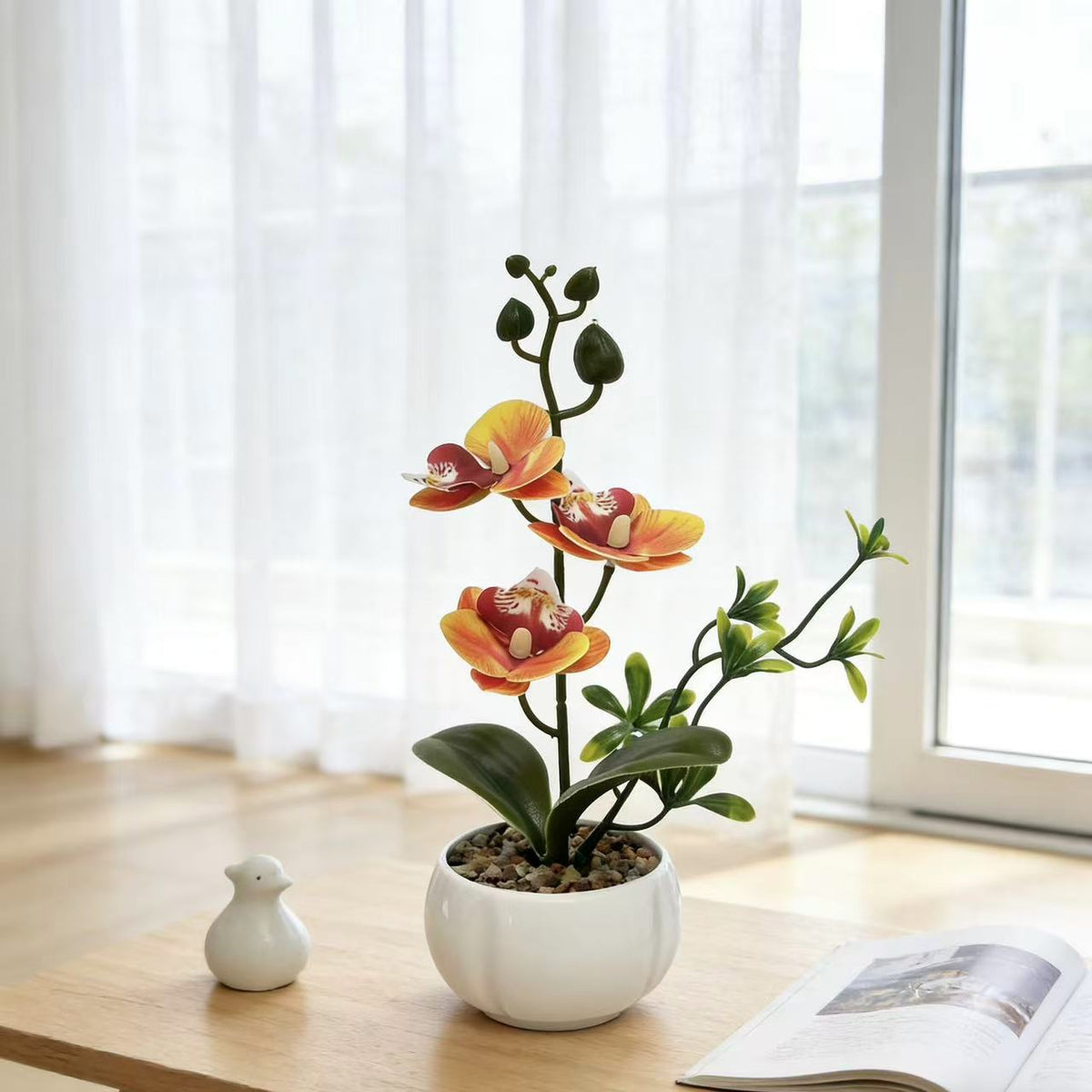 Elegante Künstliche Orchideenpflanze für Dekorative Wohnraumgestaltung