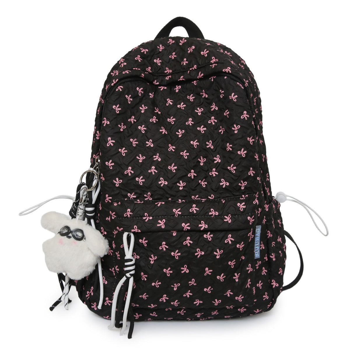 Gestepptes Blumenmuster Rucksack Brehn