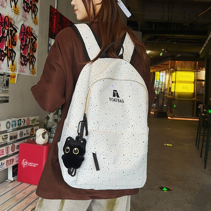 Trendiger gesprenkelter Druck Rucksack Brehn