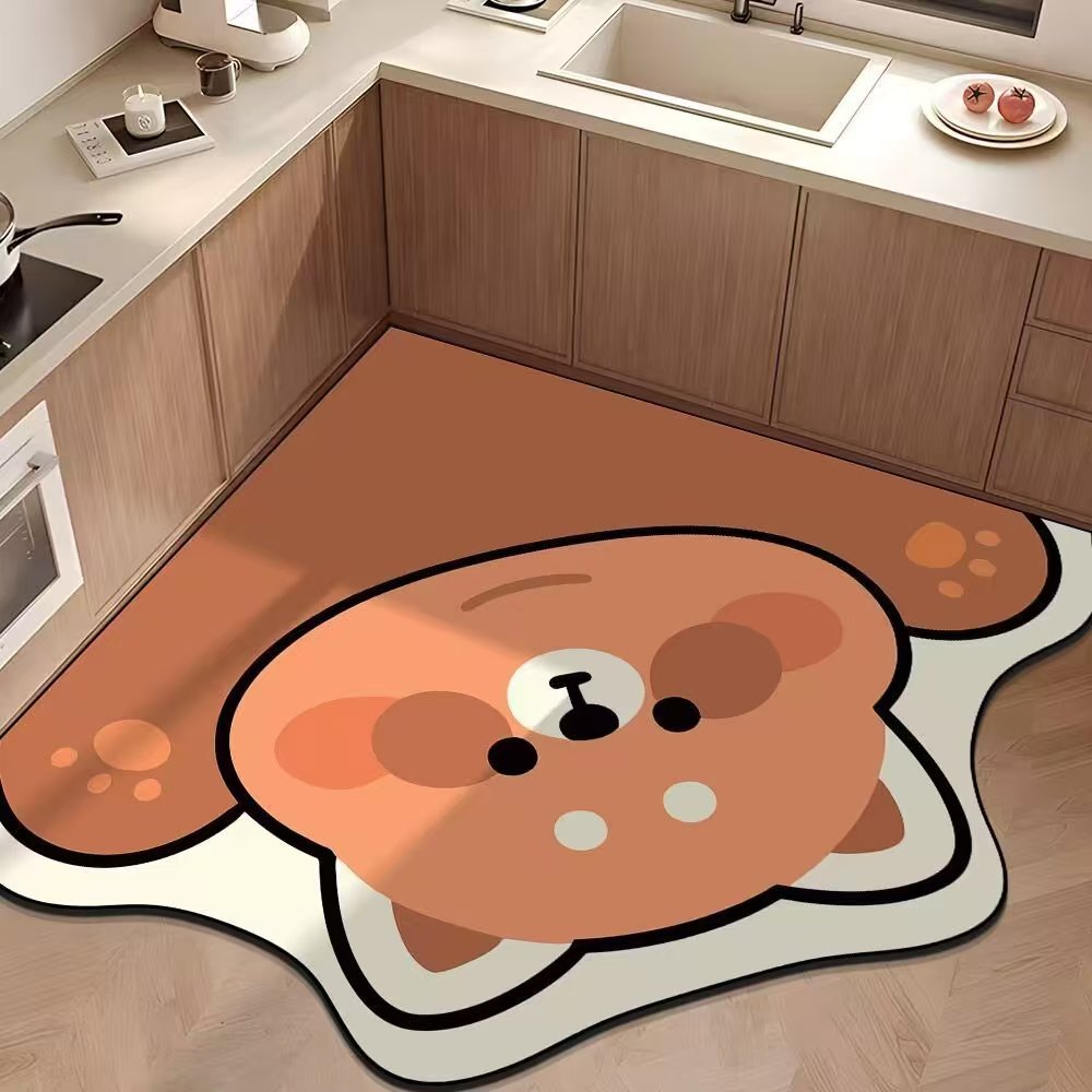 Cartoon Hunde-Teppich