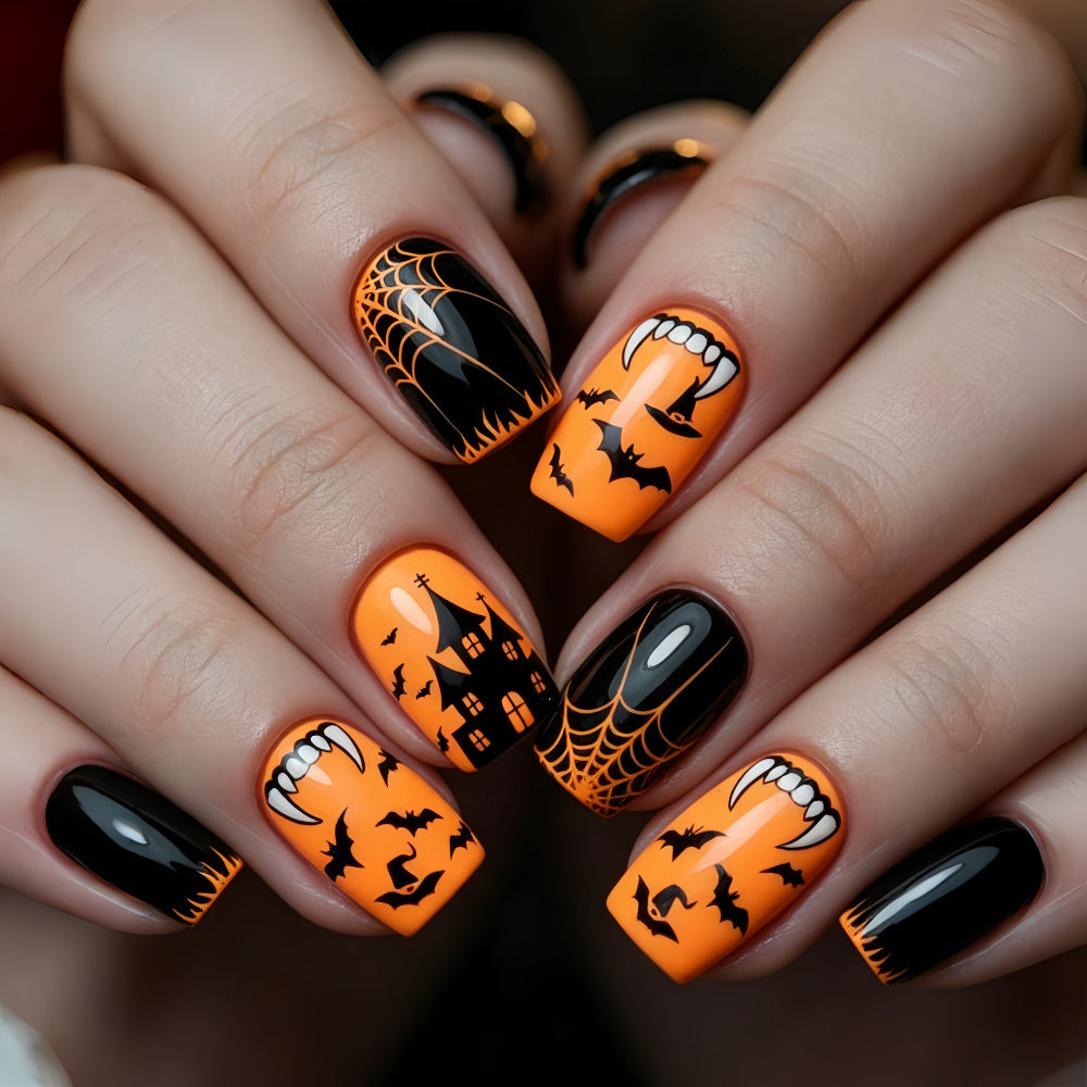 Kreative Halloween Nagelkunst Brehn