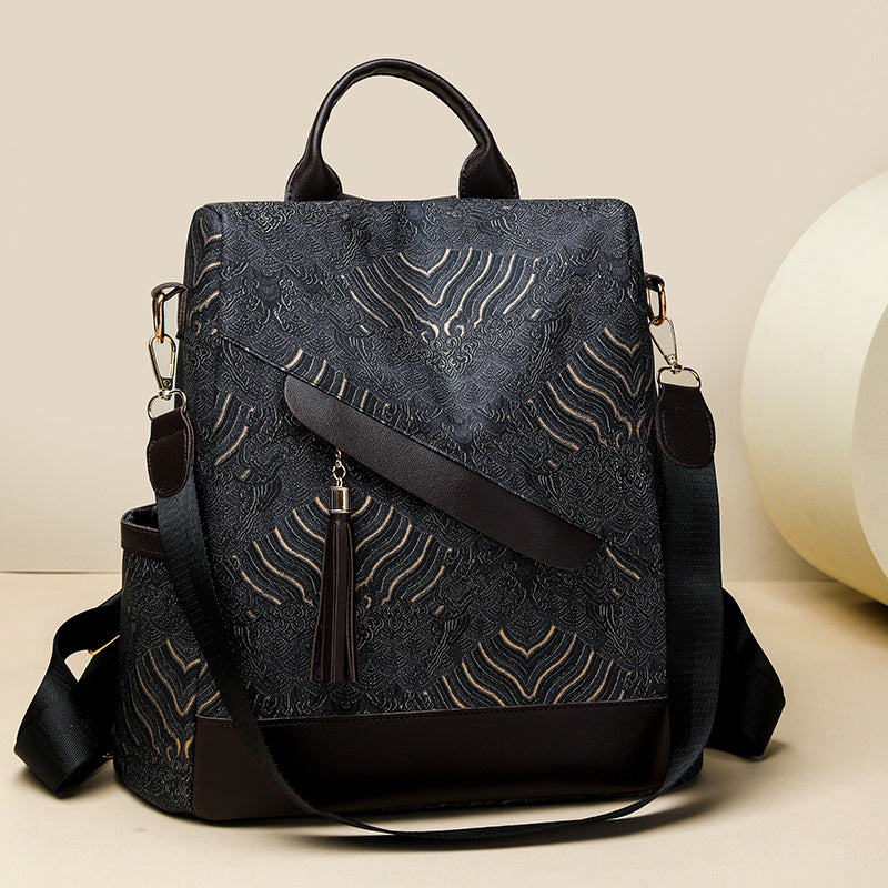 Elegante gesteppten Rucksack Brehn