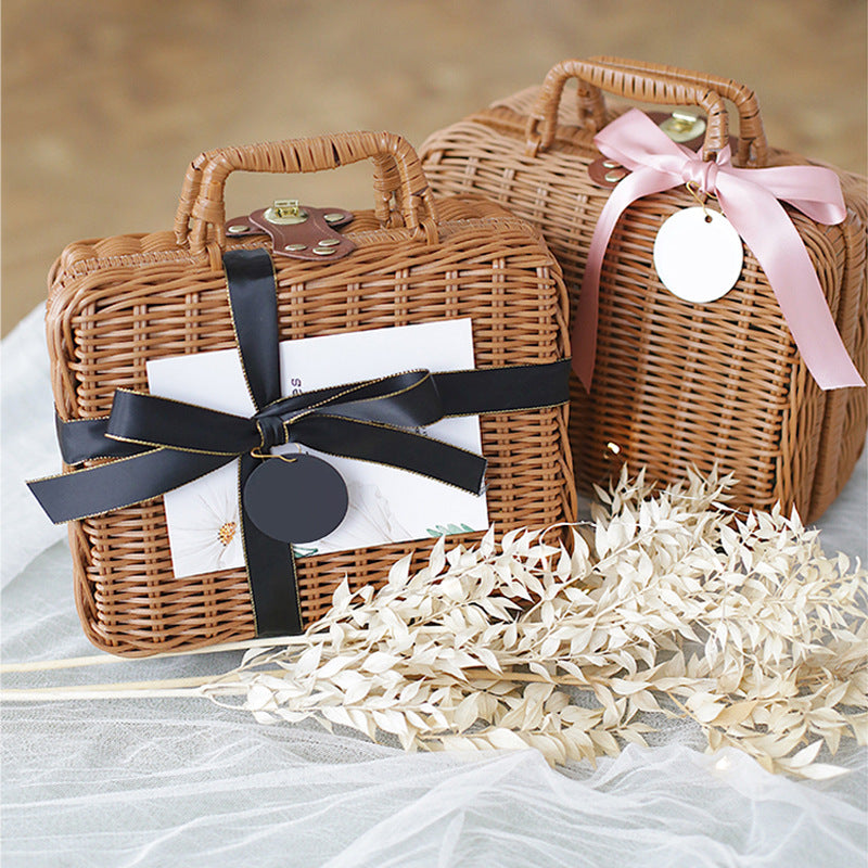 Handgefertigter Geflochtener Picknickkorb Brehn 1787892945