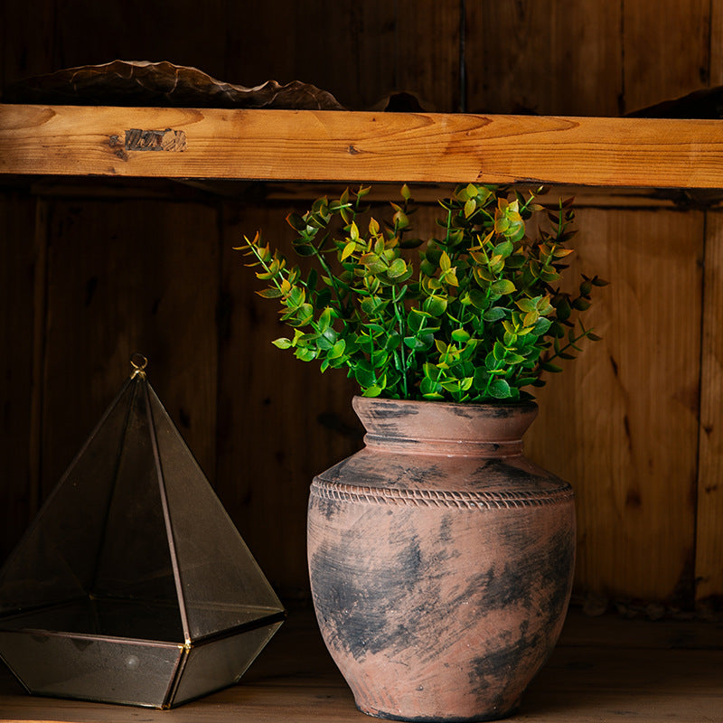 Handgefertigte Tonvase Brehn