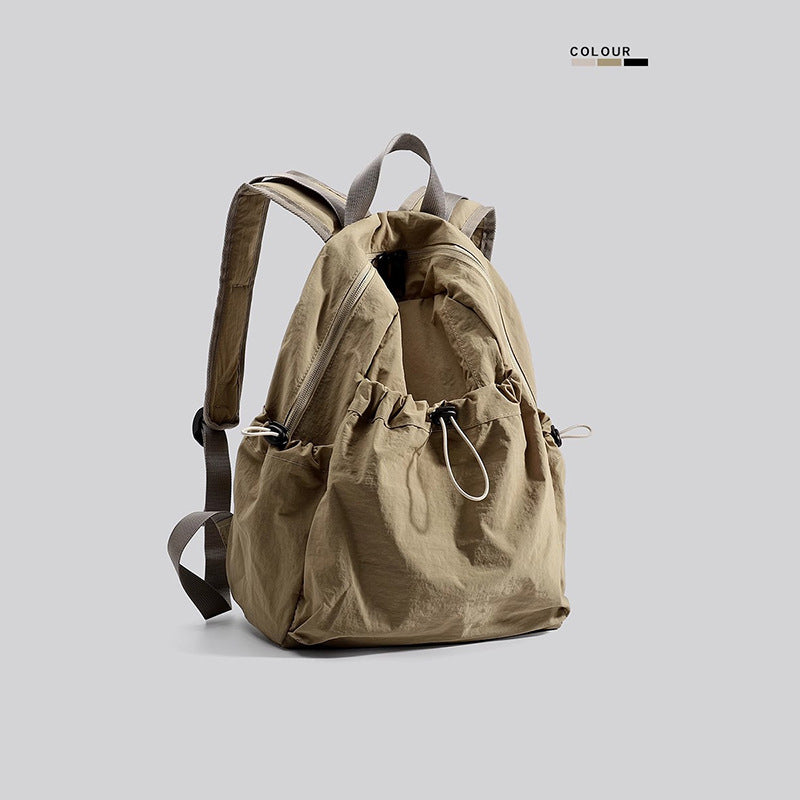 Leichter Multi-Taschen Kordelzug Rucksack Brehn
