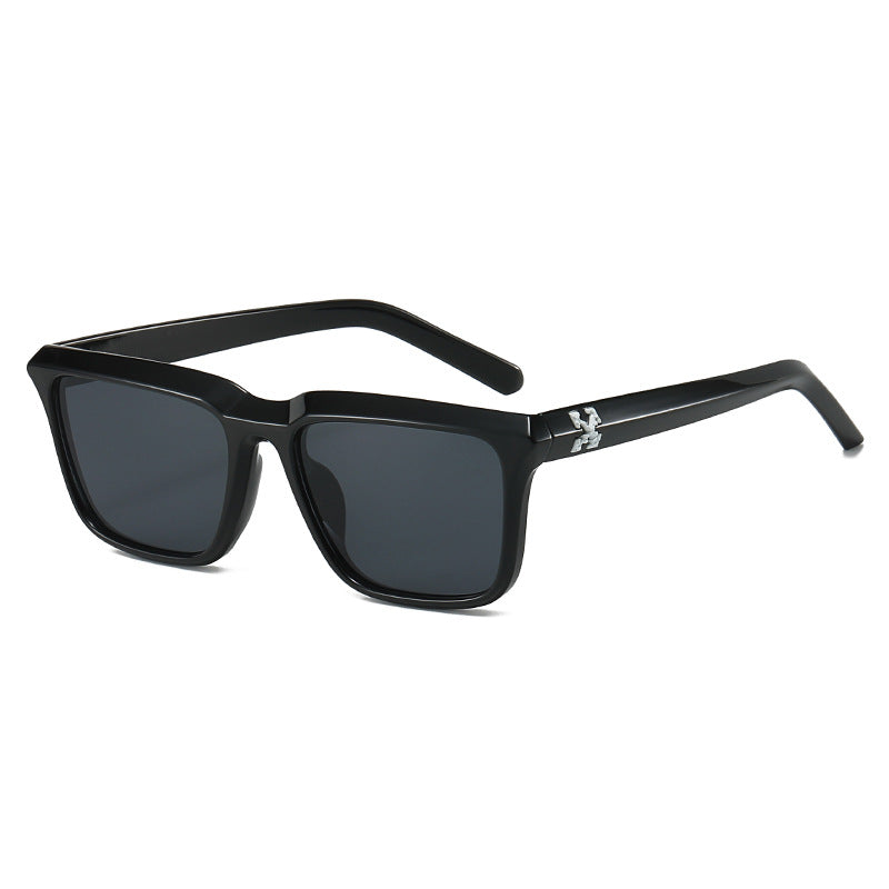 Damen modische Sonnenbrille im modernen rechteckigen Design Brehn