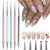 Crystal-handled Nail Art Detail Pinsel Set Brehn