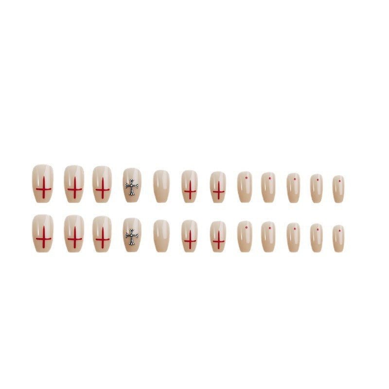Kunstnagelset im eleganten minimalistischen Stil mit kreativen Akzenten Brehn