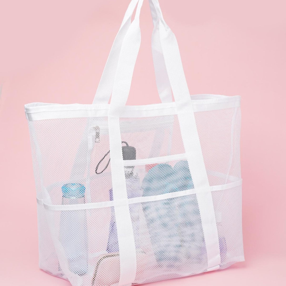 Große Strandtasche Aus Atmungsaktivem Netzmaterial Brehn