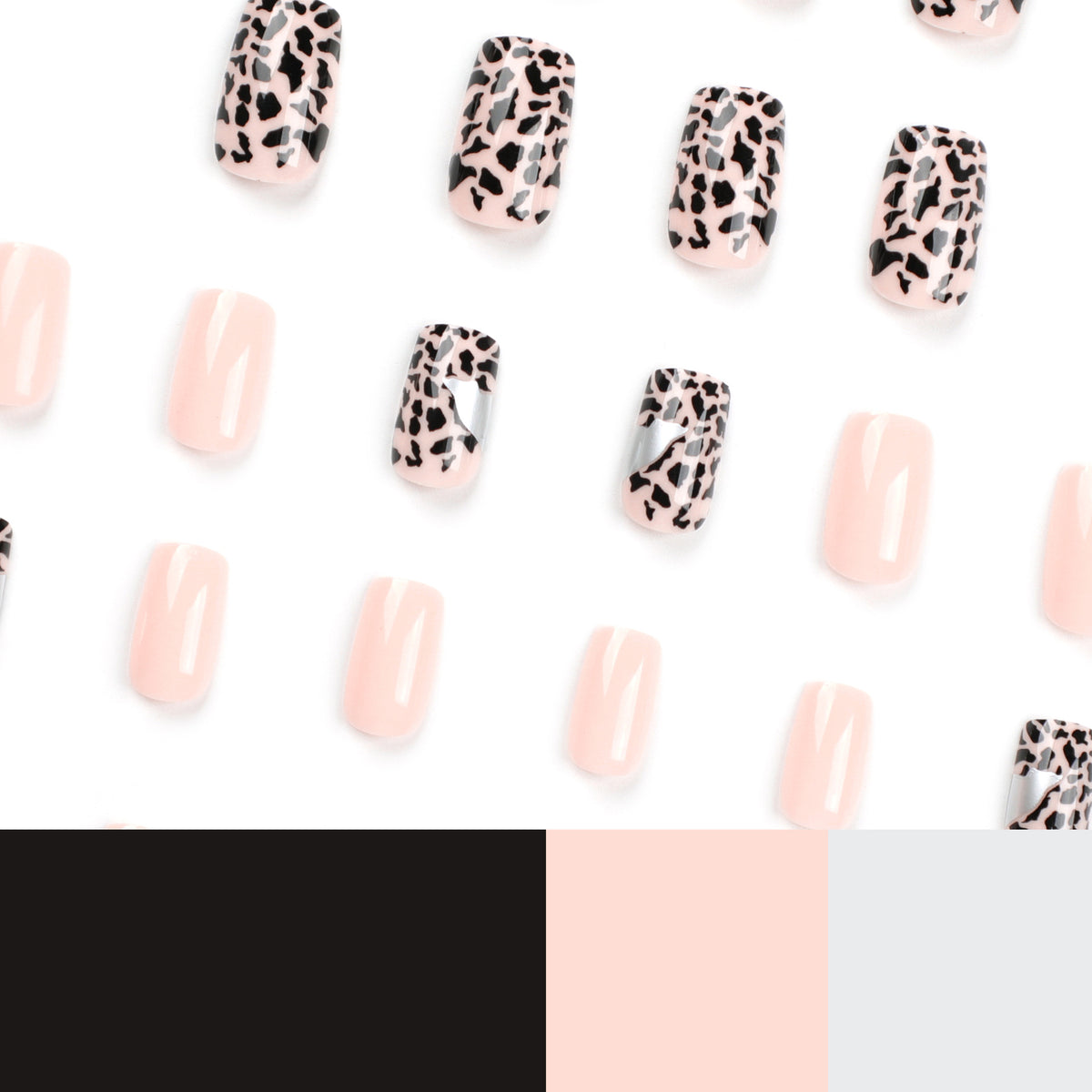 Kunstvolle Nagelkunst mit elegantem Tierdesign Brehn