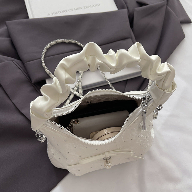 Dekorative Kettenakzent Mini Handtasche