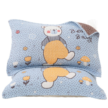 Damen Kissenbezug mit fröhlichem Pinguin-Motiv Brehn