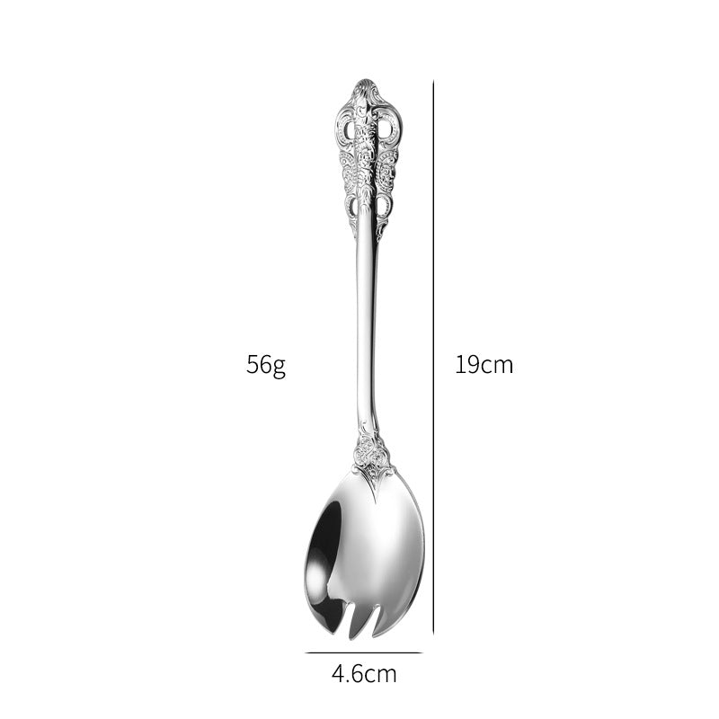 Elegante Fischgabel mit Kunstvollem Griffdesign Brehn