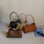 WoChic Minimalistische Handtasche Brehn