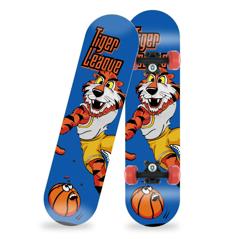 Cartoon-inspirierte Mini-Skateboard Brehn
