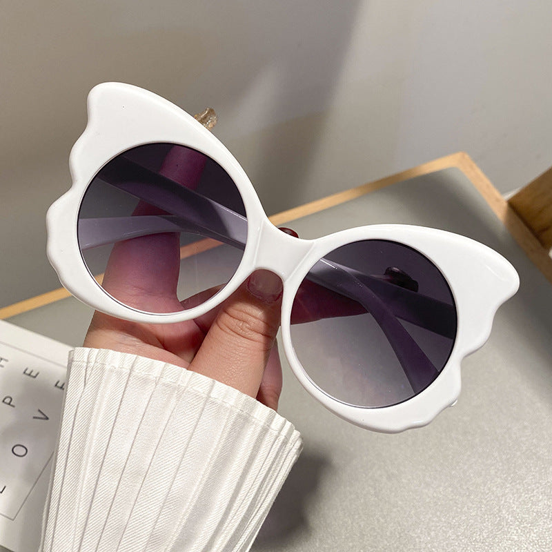 Damen Cat-Eye Sonnenbrille mit einzigartiger Rahmenführung und UV-Schutz Brehn