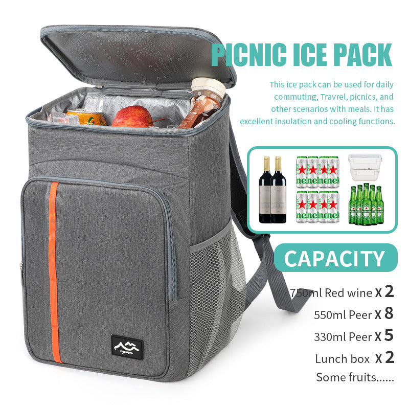 Isolierte Rucksackkühltasche Brehn