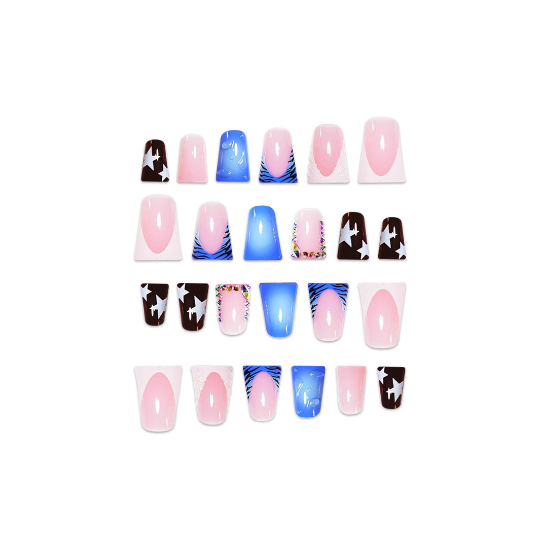 Künstlerisches dekoratives Nagelset Brehn