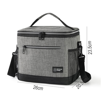 Damen Isolierte Kühl-Tasche mit mehreren Fächern und praktischem Tragesystem Brehn
