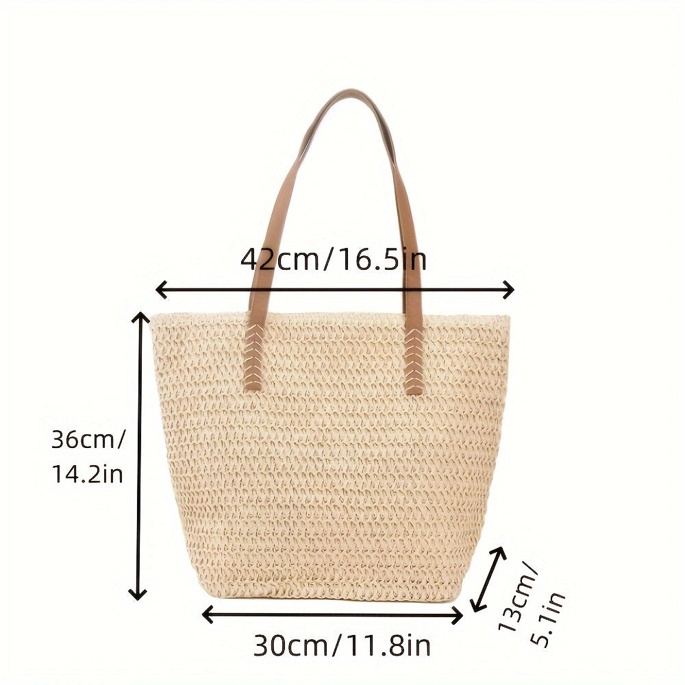 Handtasche Aus Natürlich Geflochtenem Material Brehn