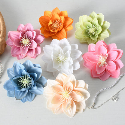 Elegante Seidenblumen-Haaraccessoires