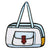 Verspielte Grafik Reise Tasche
