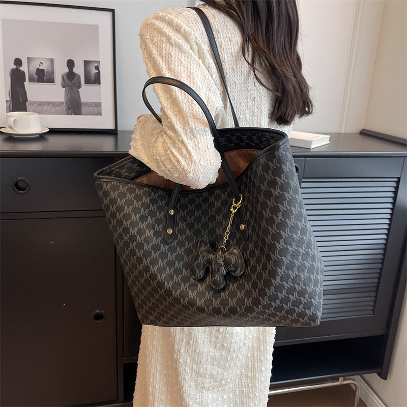 Elegante gemusterte Tote Bag Brehn