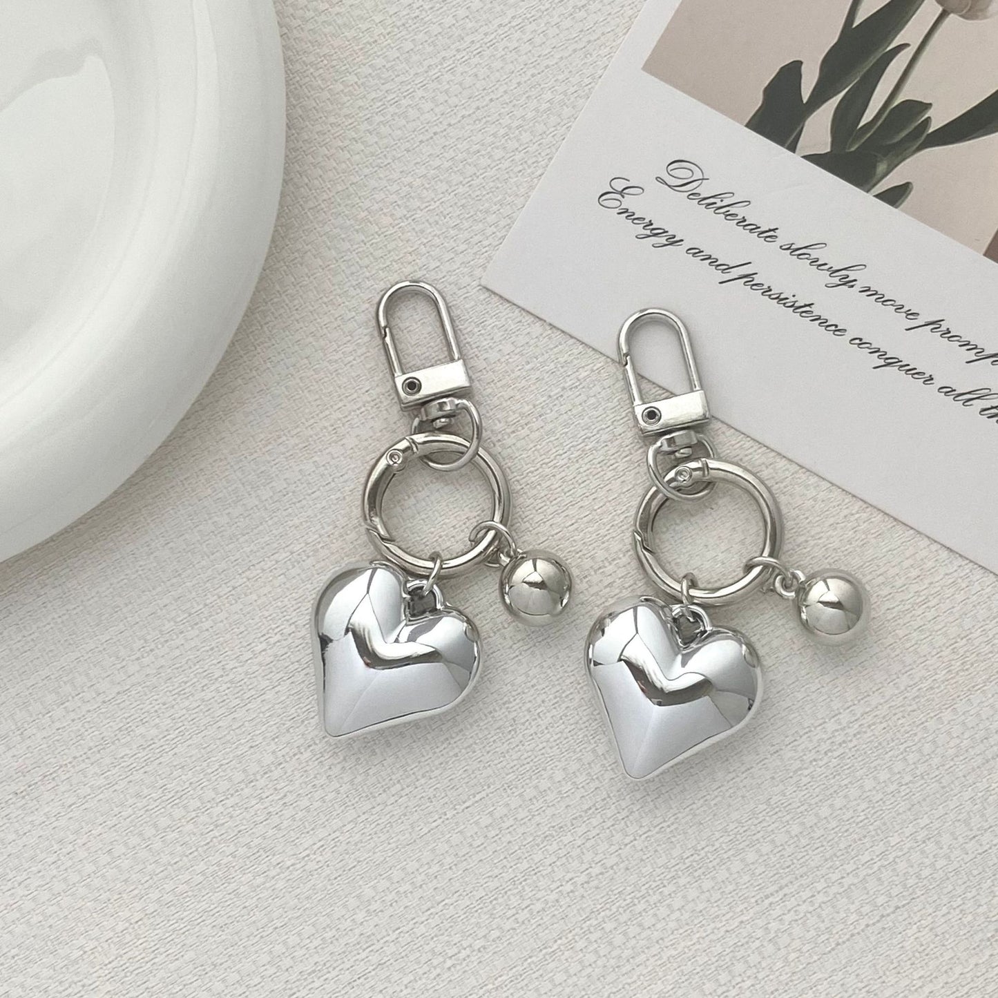 Chic Heart Charm Schlüsselanhänger Brehn