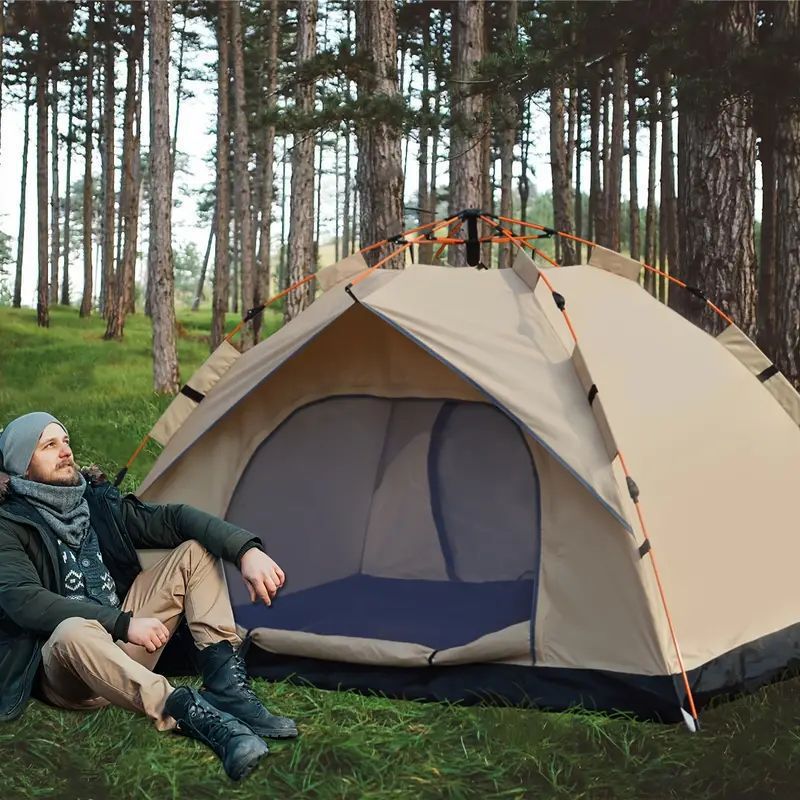 Damen Campingzelt mit Doppeltür Brehn