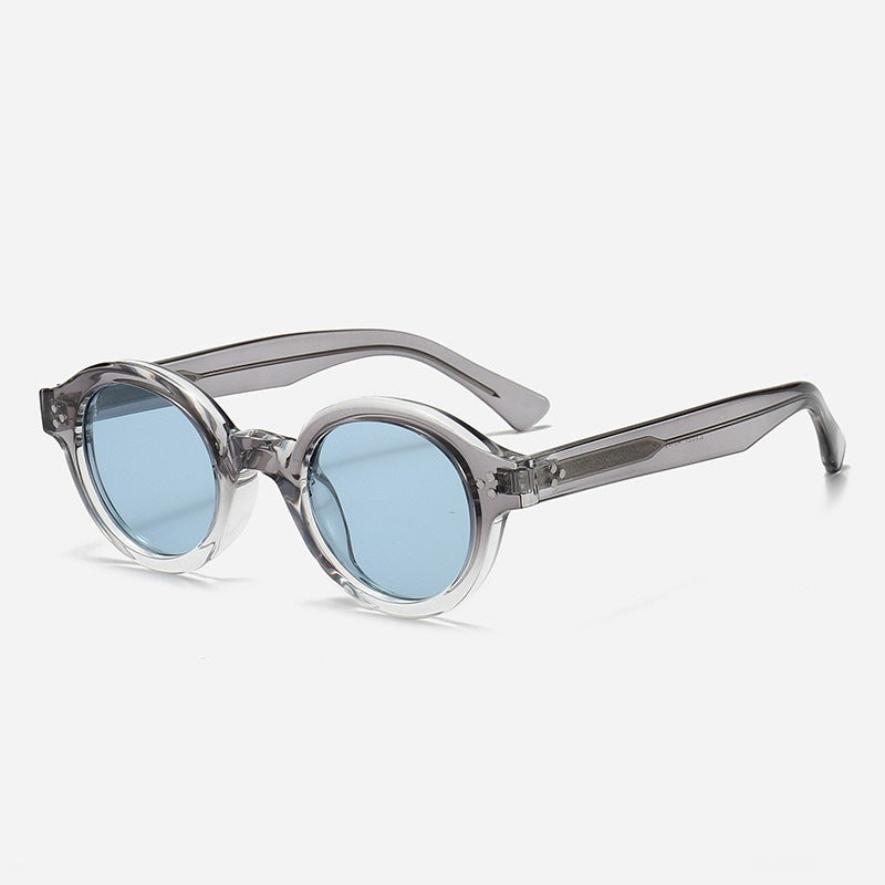 Damen Modische Rund-Sonnenbrille mit stilvollen Akzenten Brehn