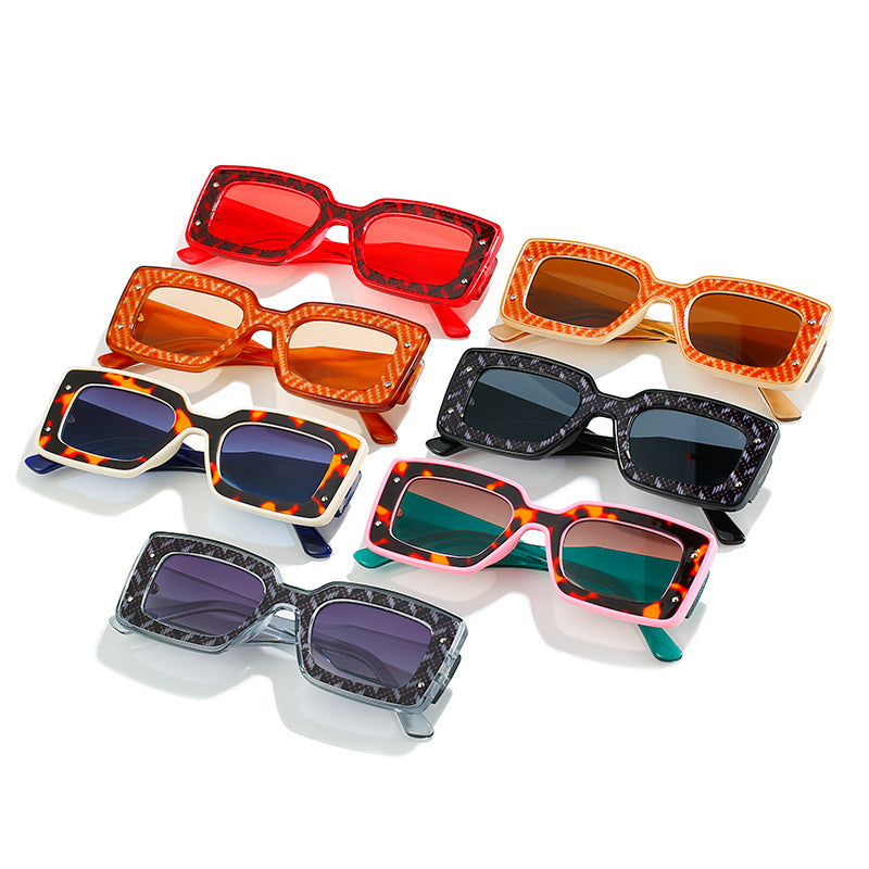 Fette geometrische Sonnenbrille Brehn