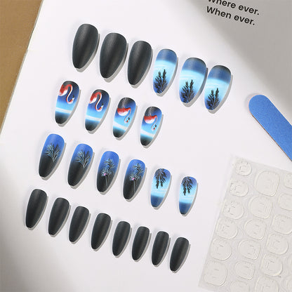 Kreative Kunstnägel im tropischen Design Brehn